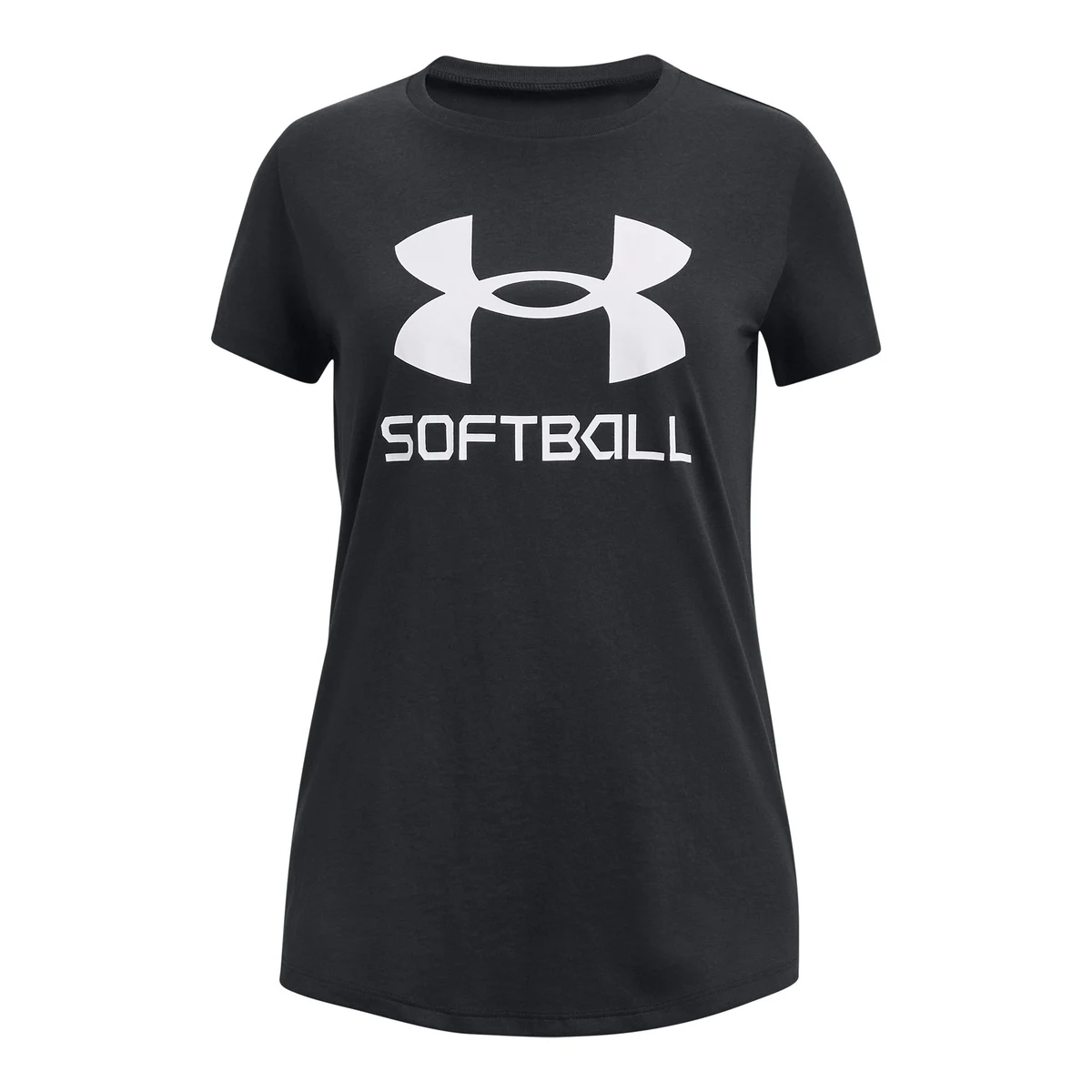 UA Softball Logo Girls' Short Sleeve 1