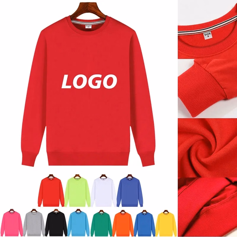 Cotton Crew Neck Sweatshirt