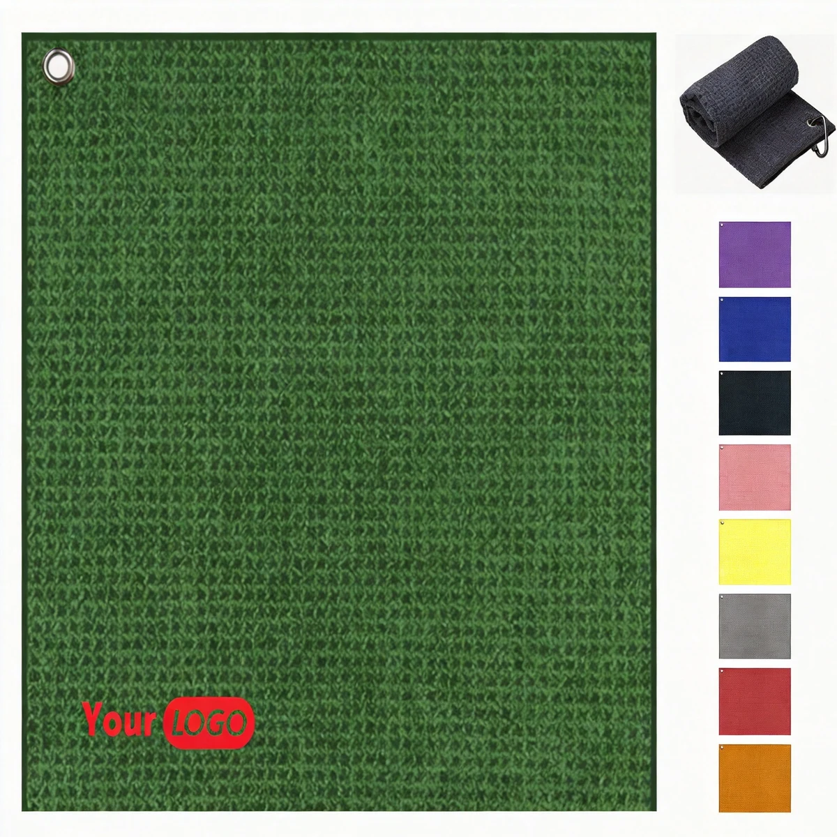 Cooling Towel with Carabiner Clip 1