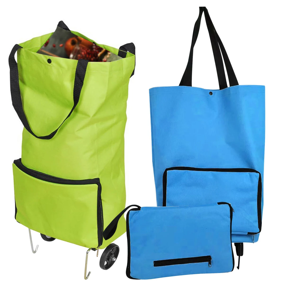 Folding Shopping Cart Bag 1