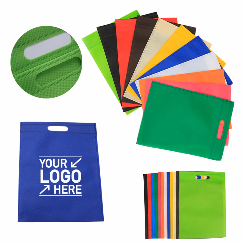 Recyclable Non Woven Exhibition Tote Bag (10" L x 13 3/4" H)