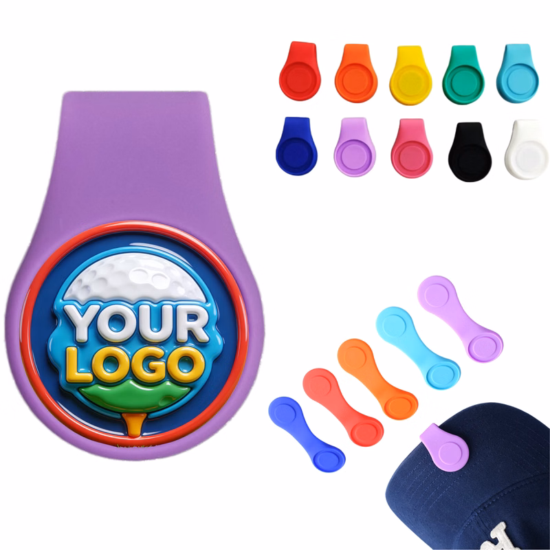 Silicone Magnetic Golf Hat Clip