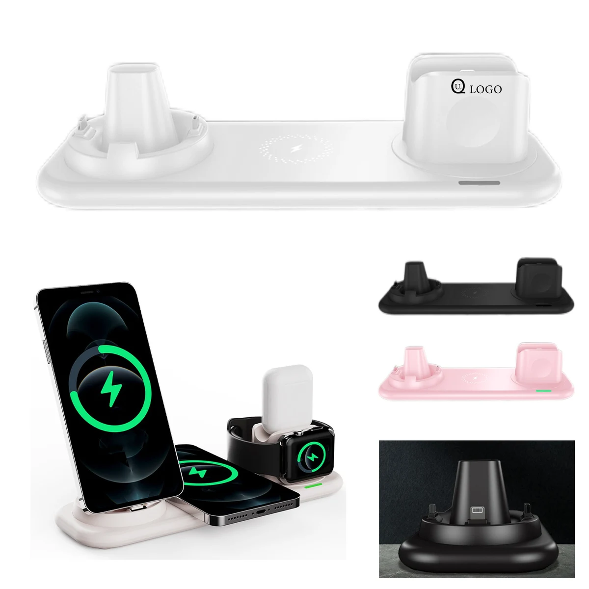 6-In-1 Fast Wireless Charging Station 1