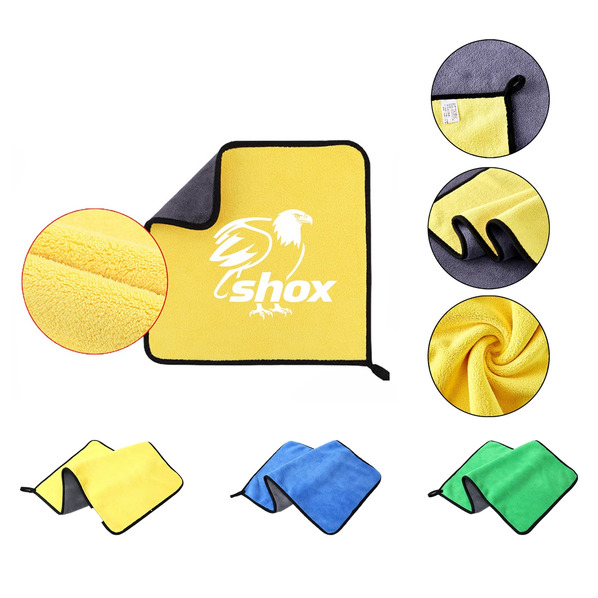 Car Cleaning Towel With Keychain And Thick Coral Fiber MOQ 20 1
