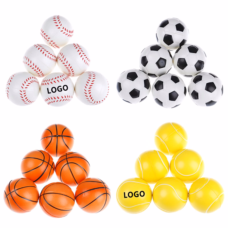 2.5" PU Stress Reliever Sport Ball
