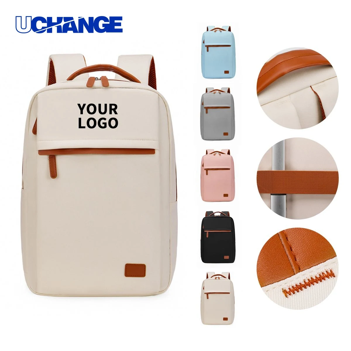 Laptop Backpack Organizer with External Charging Port 16.14" x 11.81" 1