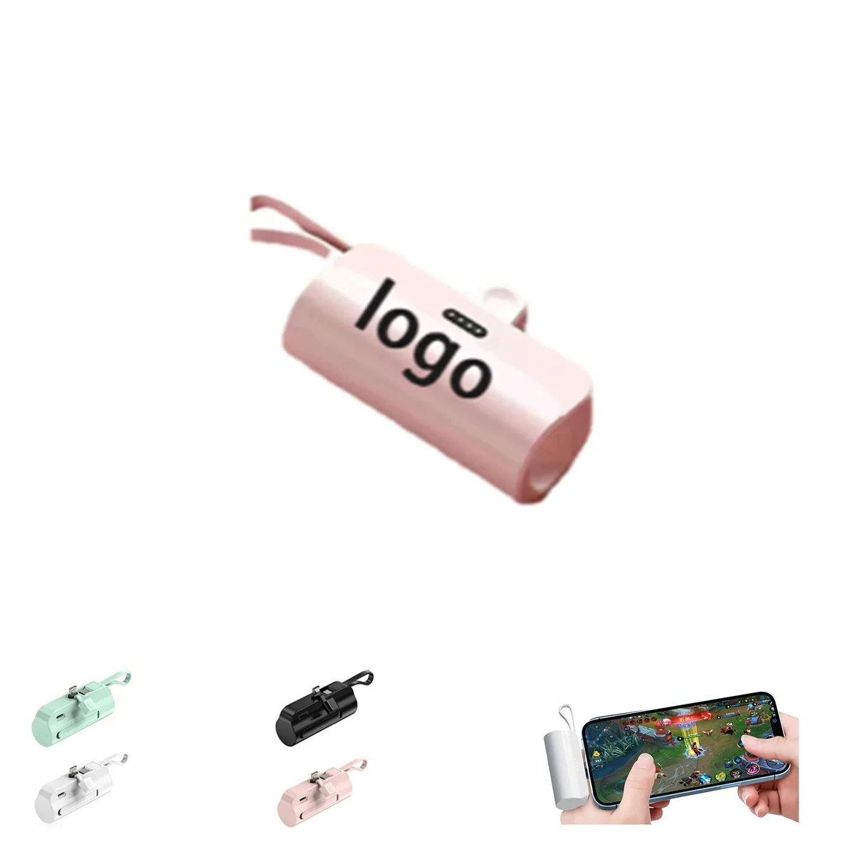 Stylish Capsule Power Bank for Travel 1