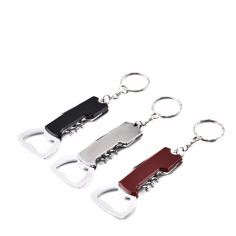 4-Function Wine Tool Keychain