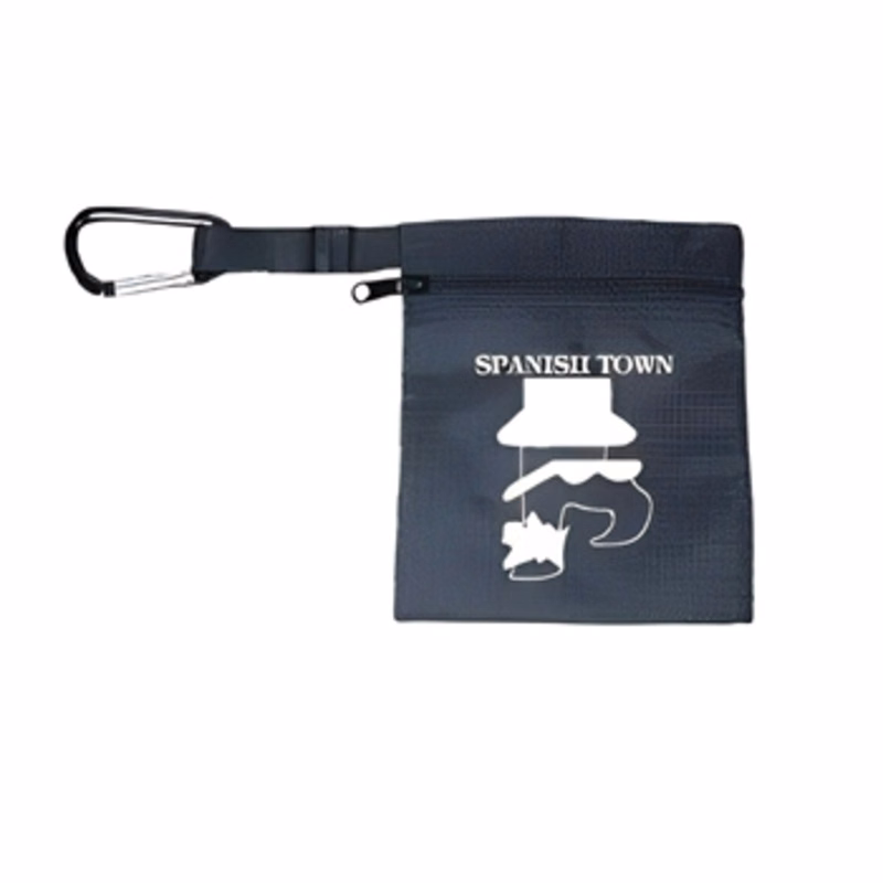 The Zipper Pouch with Carabiner & Safety Break Apart