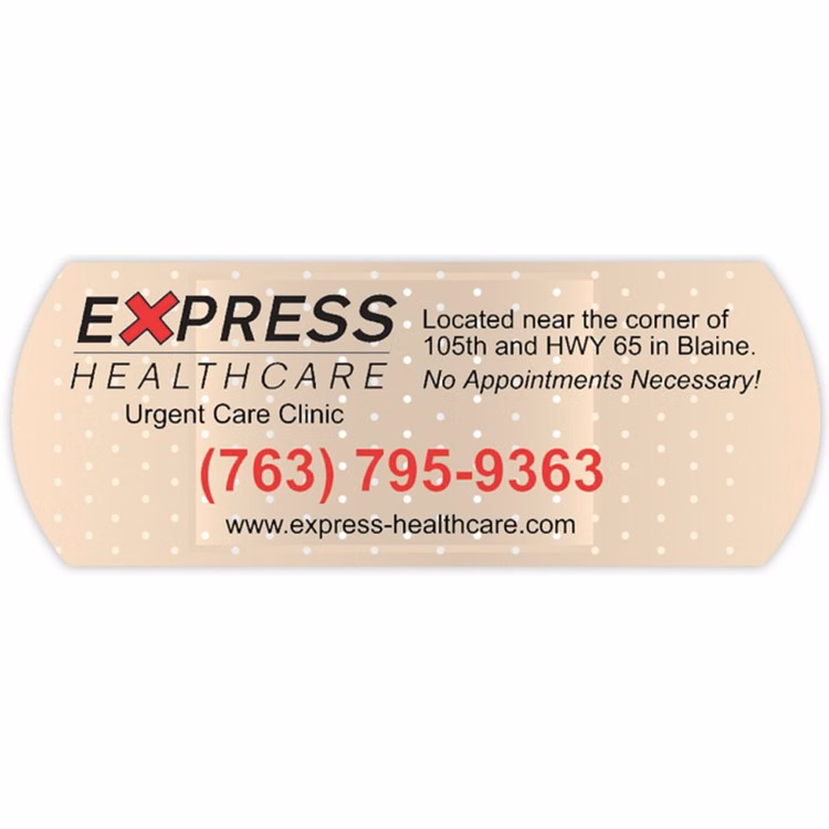 Vinyl Label (3"x1.125") Band Aid