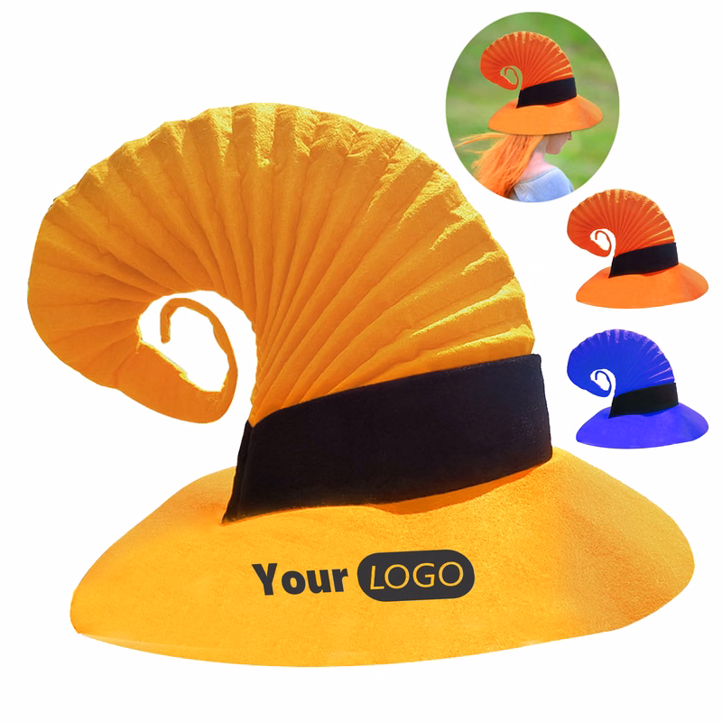 Felt Classic Halloween Props Witch Hat For Festive Fun (Moq 20)