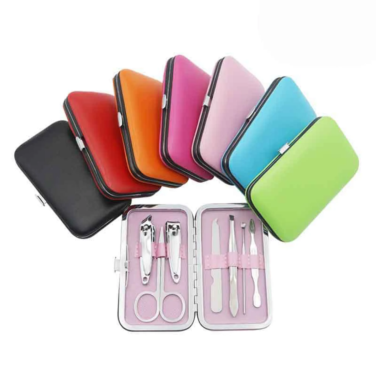 Stainless Steel Manicure Pedicure 7 Piece Set 1