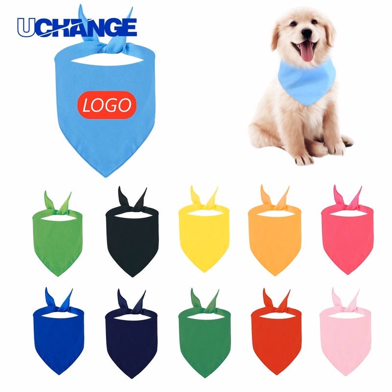 Polyester Pet Triangle Scarf Bandana