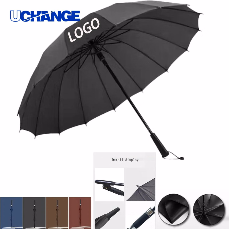 Custom Logo Golf Umbrella Promotional Advertising Rain Gear