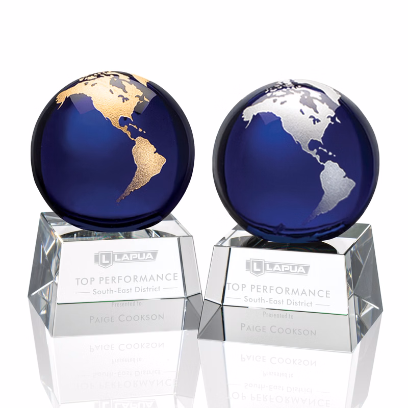 Blythwood Globe Award - Blue