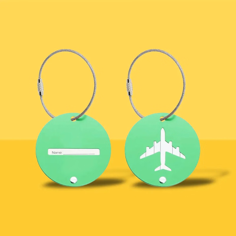 Aircraft Aluminum Alloy Luggage Tags