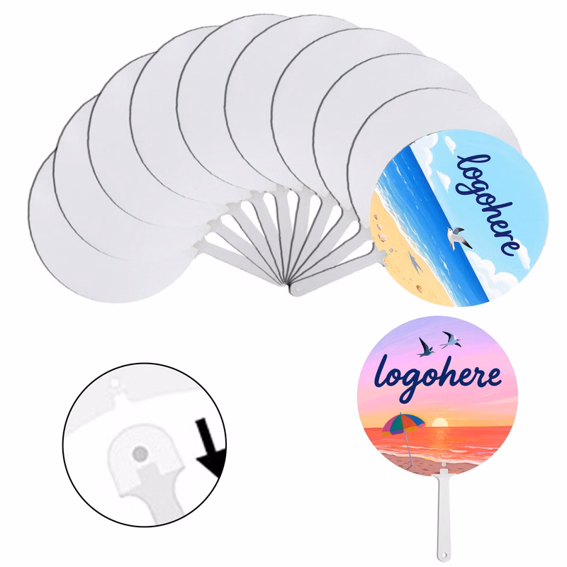 Personalized Reusable Hand Fan