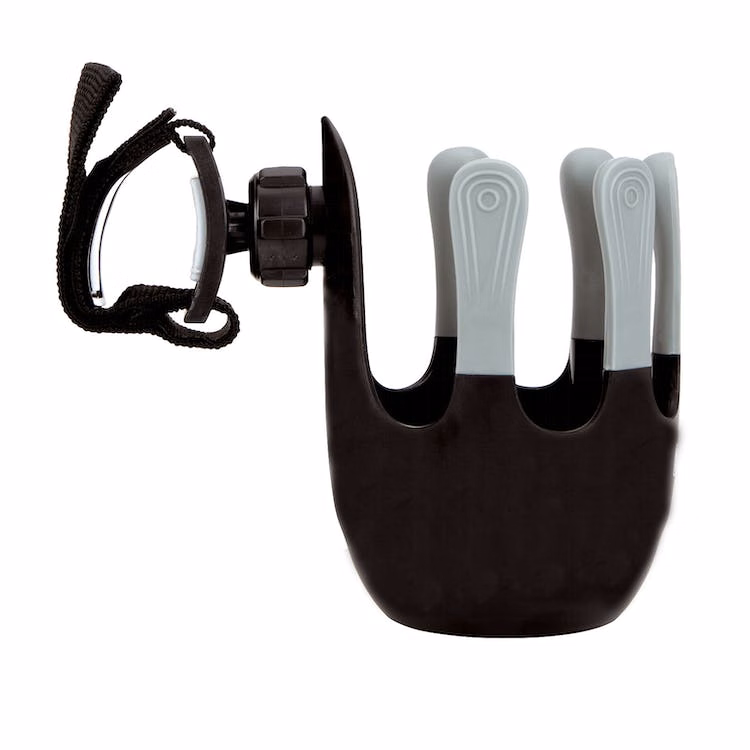 Universal Stroller Cup Holders - Black Velcro