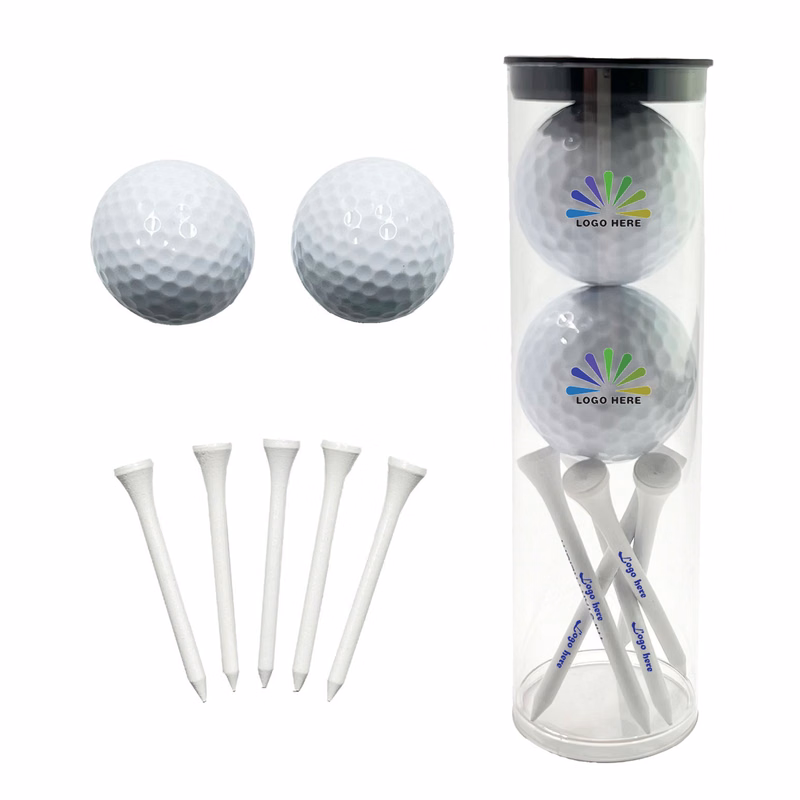 Custom Golf Ball and Tee Gift Set