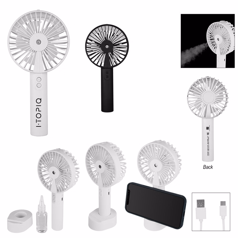 Mist Fan With Phone Stand