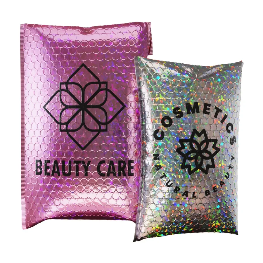 Custom Holographic Bubble Mailer 1
