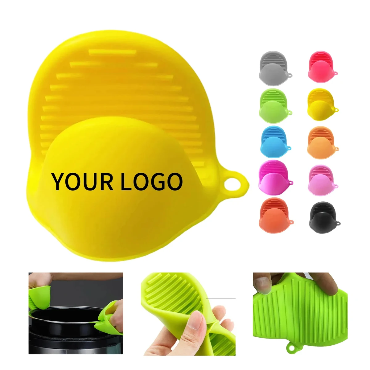 Reusable Silicone Oven Mitt Practical Safe for Cooking 1