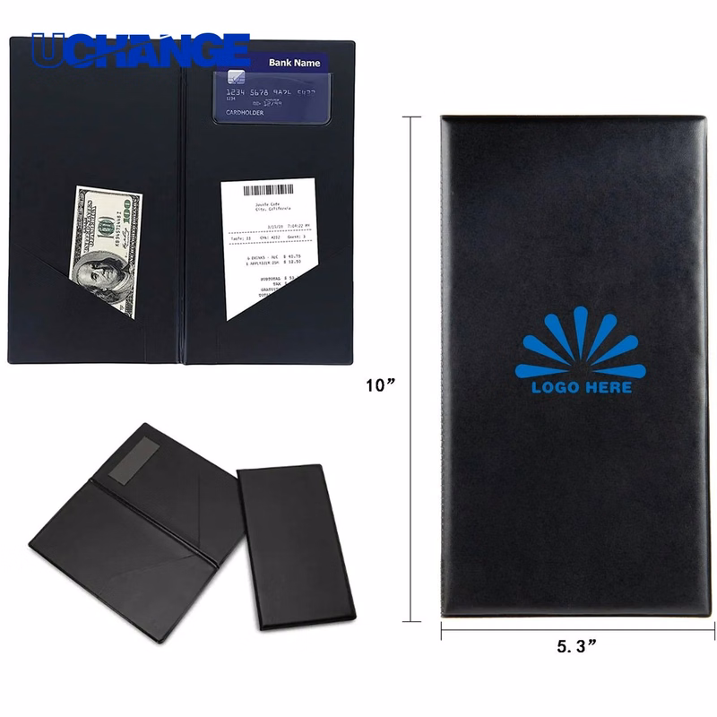 Restaurant Check Presenter with Card Holder