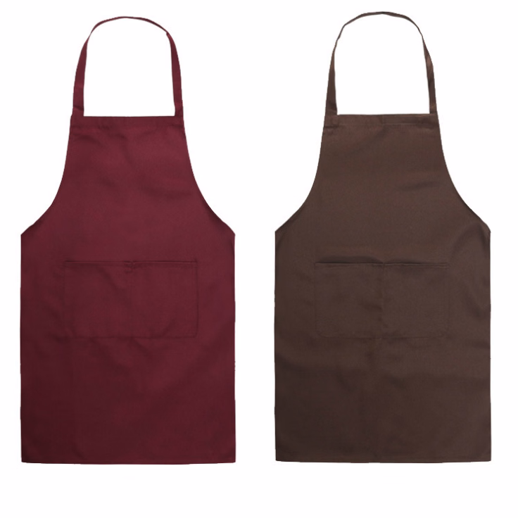 Cotton Canvas Apron Full Length