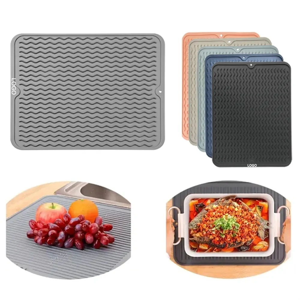 Silicone Dish Drying Mat for Multiple Usage 1
