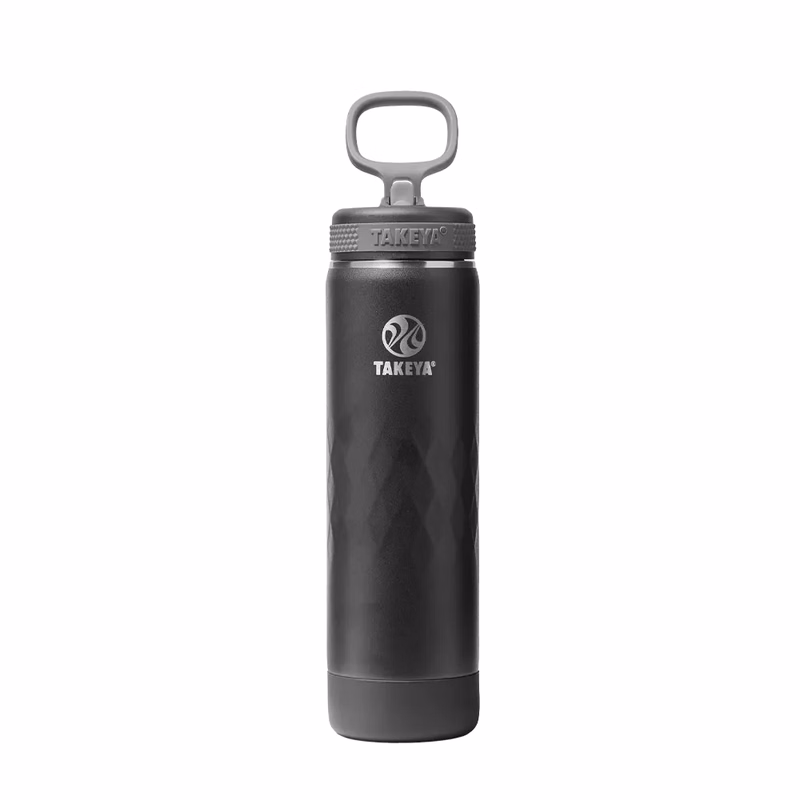 Takeya 22 oz Sport Water Bottle with Straw Lid
