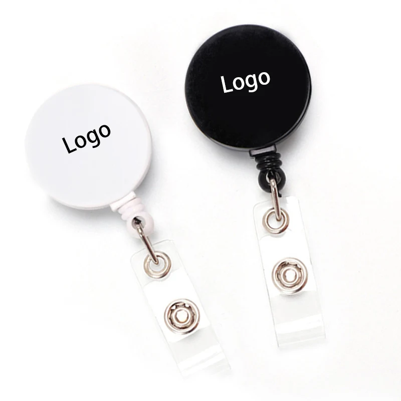 Retractable Badge Reel with Metal Clip 1