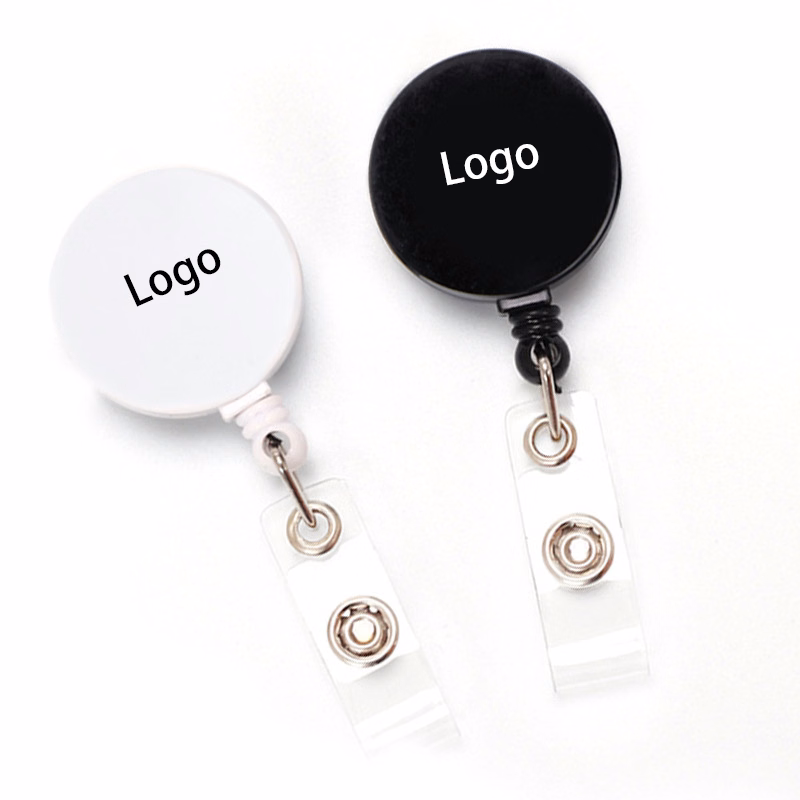 Retractable Badge Reel with Metal Clip