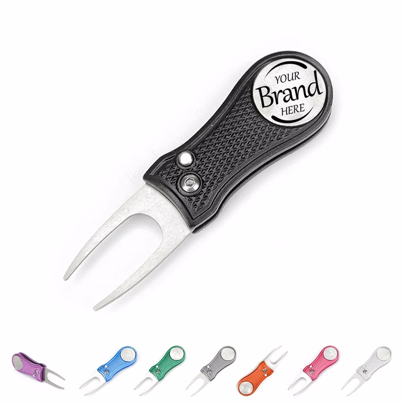 Folding Golf Divot Repair Tool