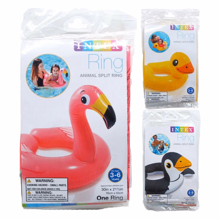 Intex Animal Swimming Rings Assorted Styles