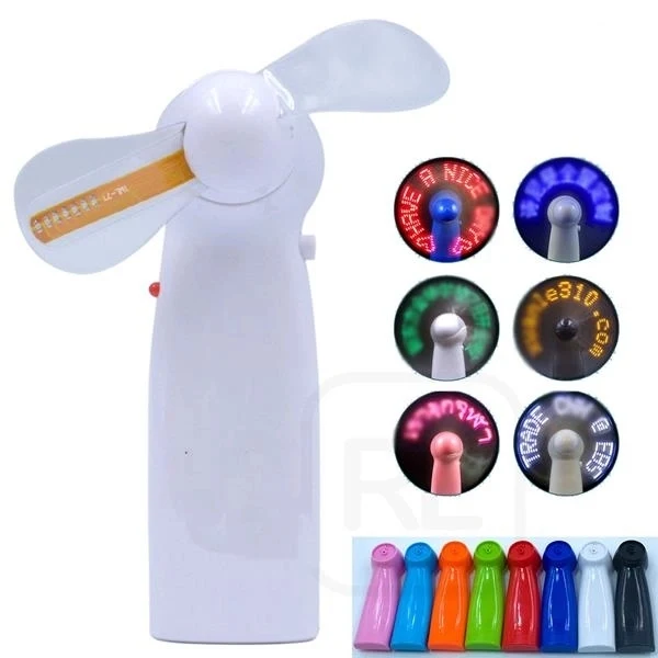 Usb Mini Fan With Led Display 1