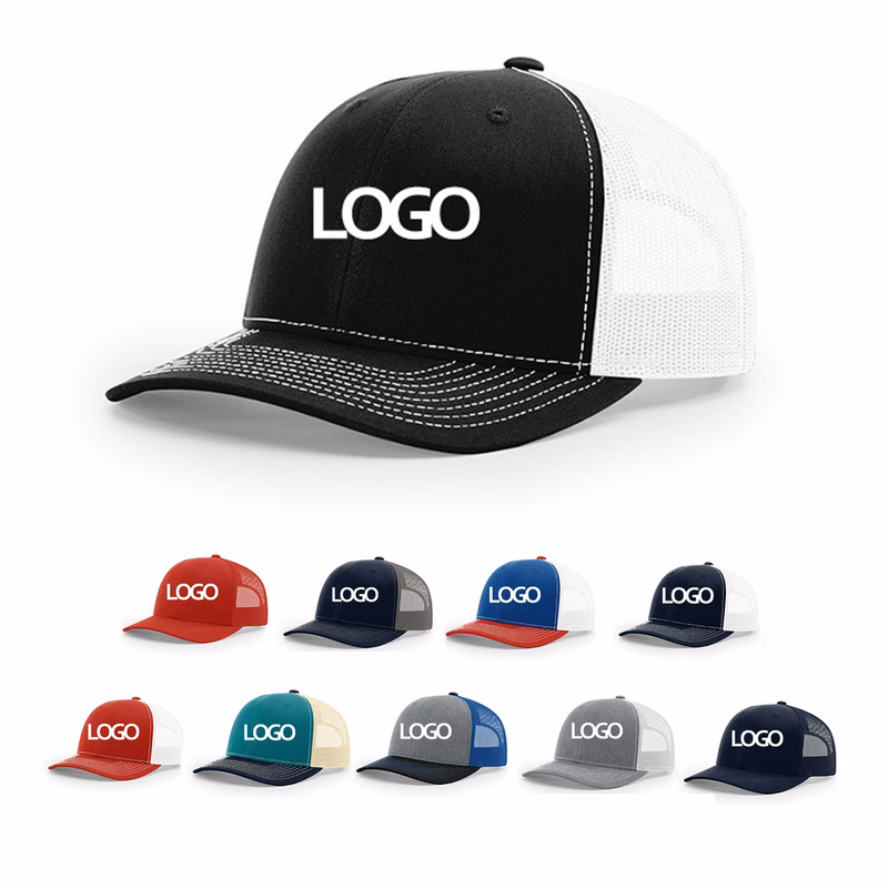 Trucker Snapback Cap with Mesh