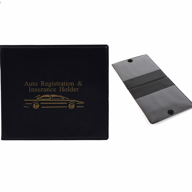 Car Auto Insurance Registration Document Wallet Holder
