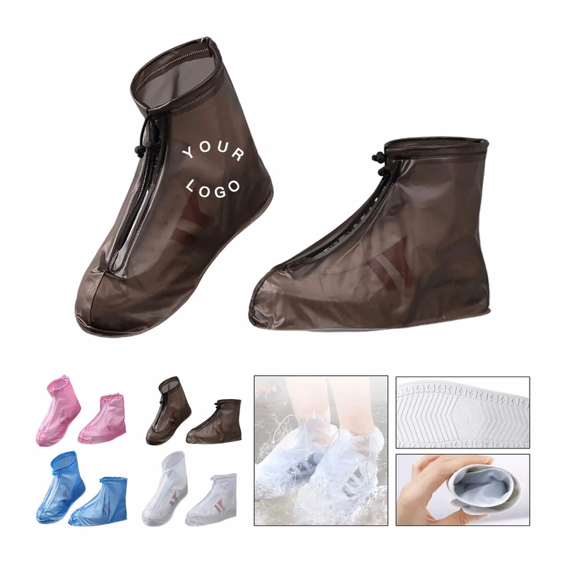 Adjustable Waterproof Shoe Cover PVC Material