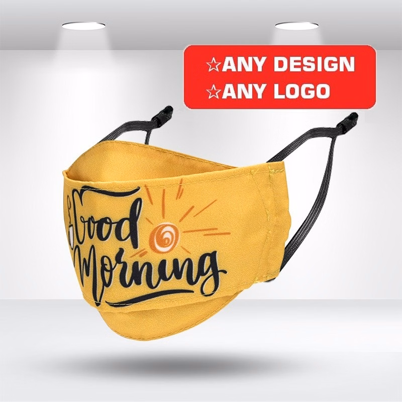 Custom Face Mask - PREMIUM FLAT-FOLD - Sublimation