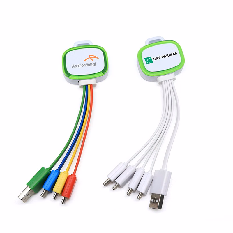 4 in 1 USB Led Charging Cable