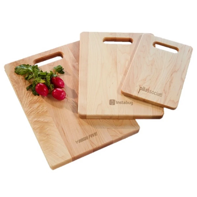 Maple Cutting Board w/Handle 1