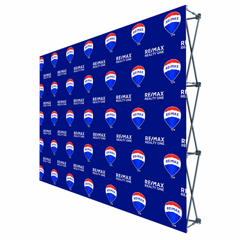 Fabric Pop-Up w/ 8'x10' w/out Endcaps