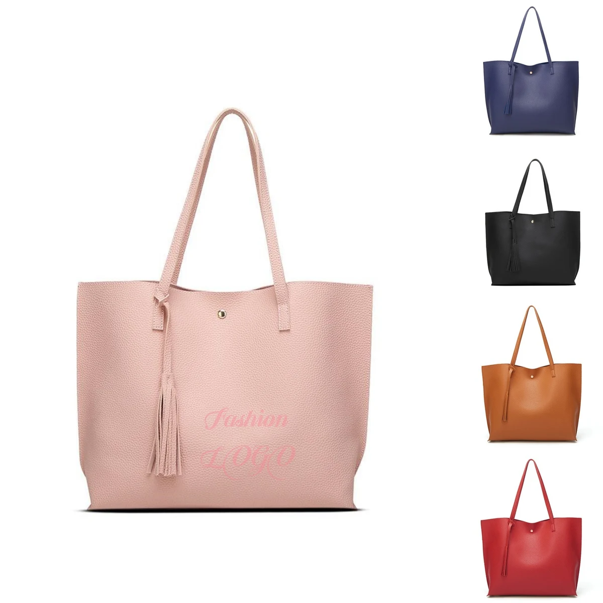 Fashion Tote Bag For Women, custom tote bag with logo imprint 1
