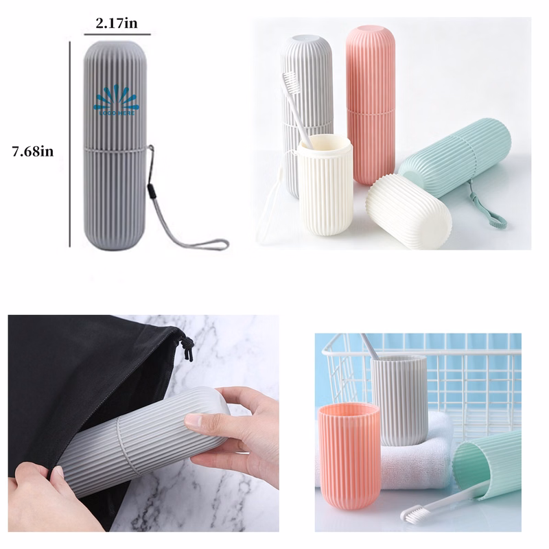 Portable Travel Toothbrush Rinse Cup