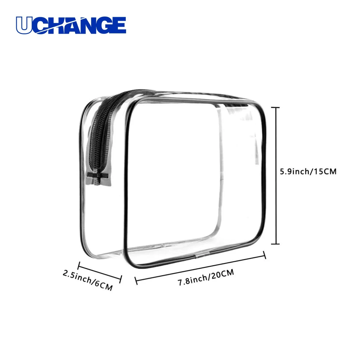 Travel Clear Single-Layer Toiletry Bag Organizer 1