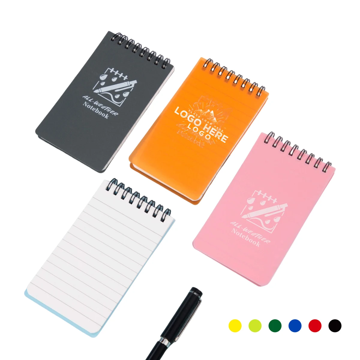 Logo Custom Pocket Notepad 1
