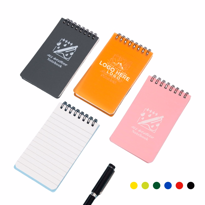 Logo Custom Pocket Notepad