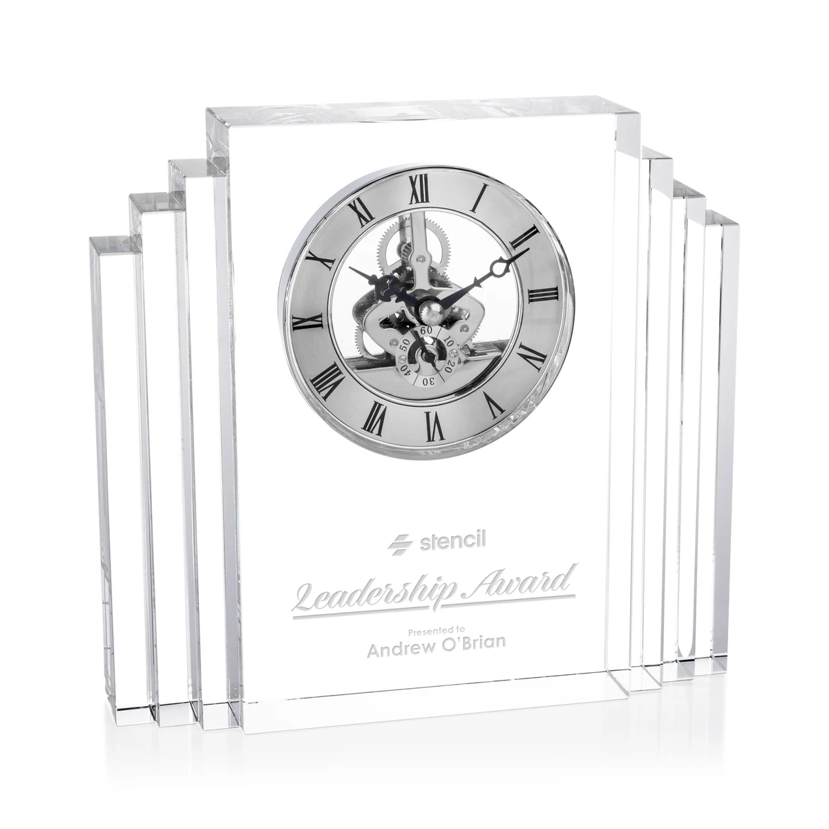 Desford Clock - Silver 1