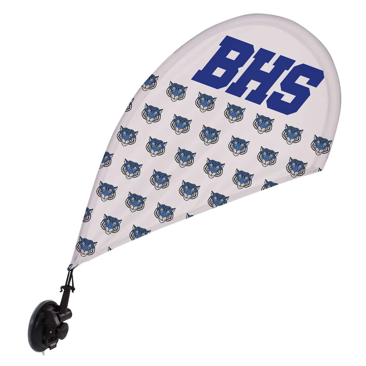 Mini Teardrop Sail Sign with Suction Cup Base Kit Single-Sided 1