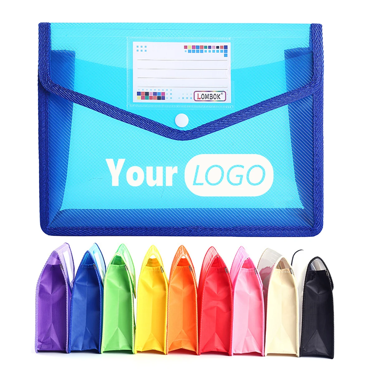 Essential Multi-Color Secure File Pockets MOQ 20 PCS 1